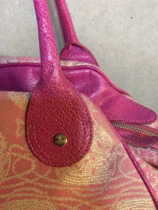 Vivienne Westwood Pink Patterned Dome Tote - Rare and Vintage! - Picture 2 of 4